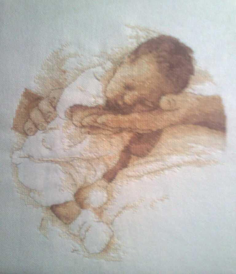 Моя вышитая работа. 