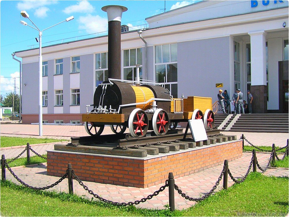 2. Макет паровоза Черепановых - © NickFW.ru - 27.07.2009г.
