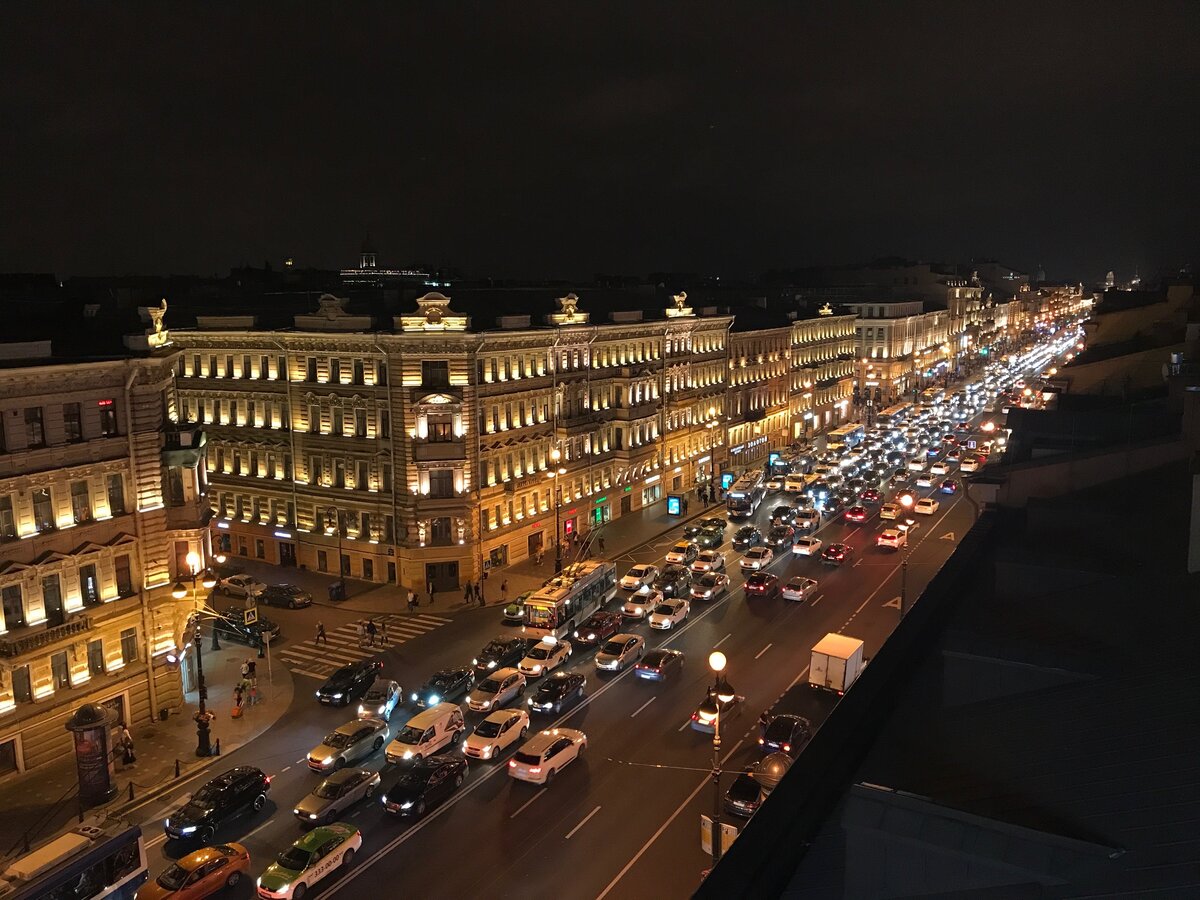 ночной Питер