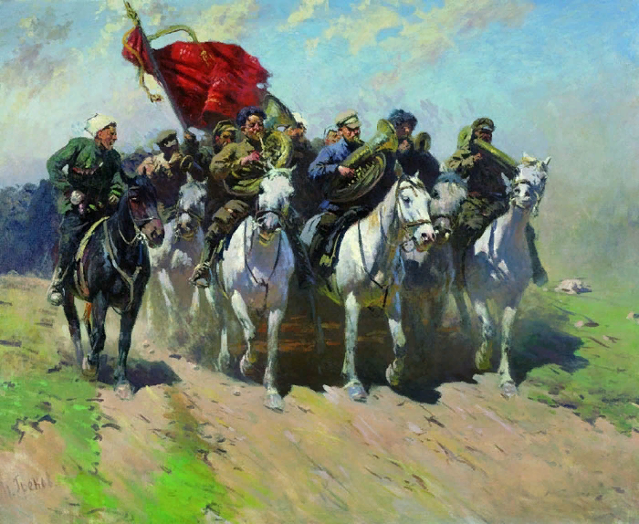Отряд Красноармейцев.