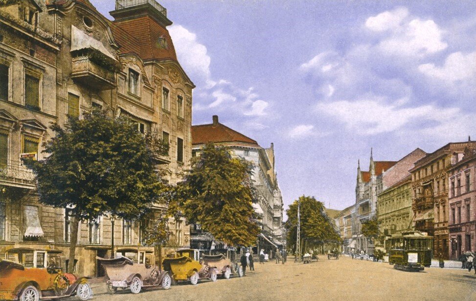 Тильзит, Высокая улица