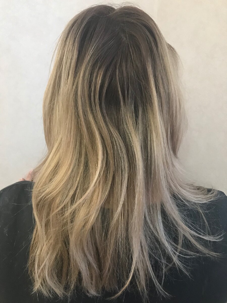 Волосы до окрашивания 