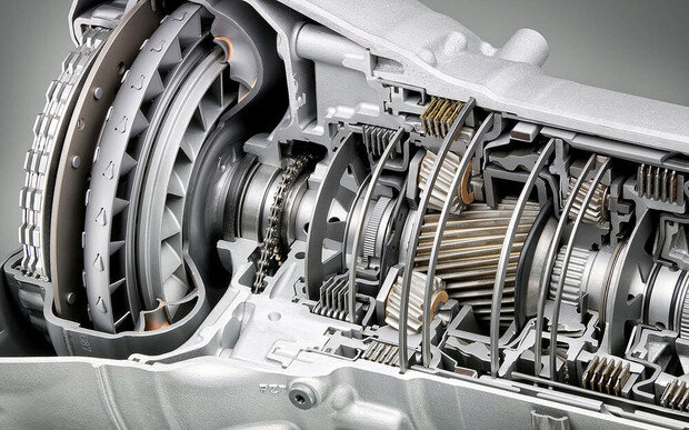 Автоматическая коробка передач внутри