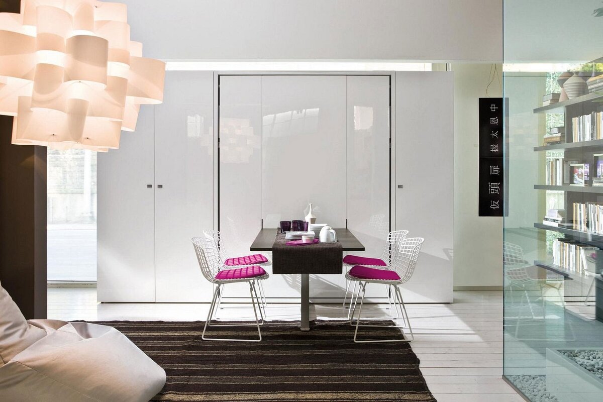 Кровать-стол от Clei