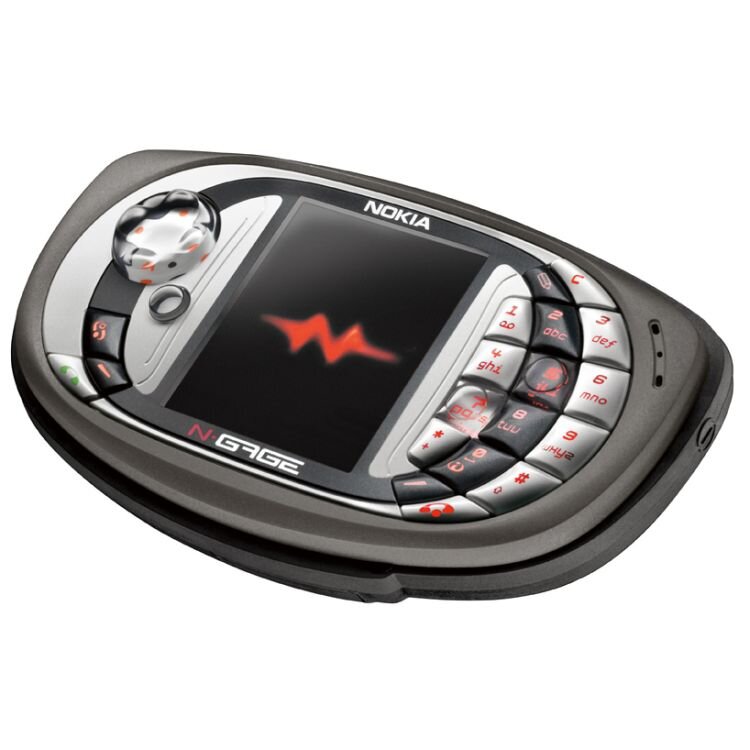 Это уже не оригинальная N-Gage, а её модификация - Nokia N-Gage QD.