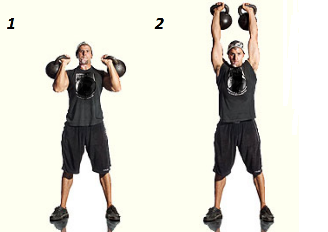 Швунг двух гирь. Гири вверх. Жим гири стоя. Жим вверх с гирей стоя. Гири вверх.