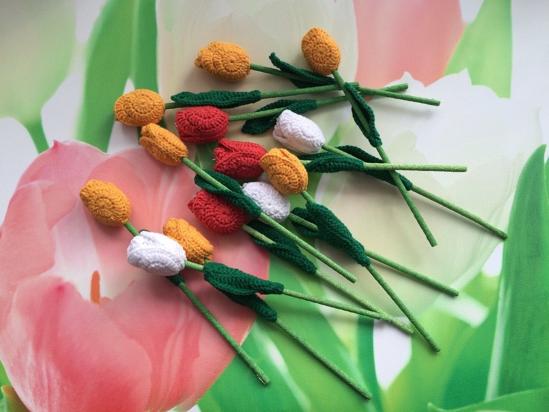 Как сделать тюльпаны из ШДМ к 8 марта своими руками
