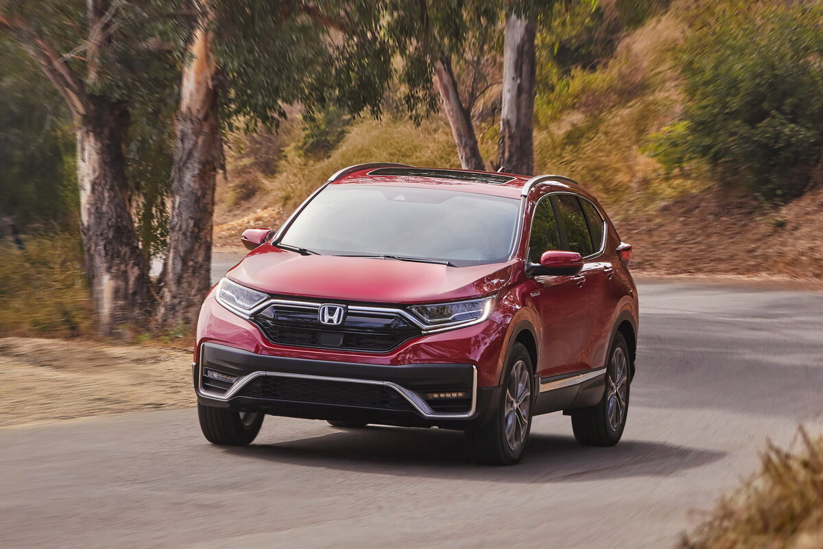 Honda CR-V Hybrid 2020 Имеет автоматический подбор режима движения автомобиля.