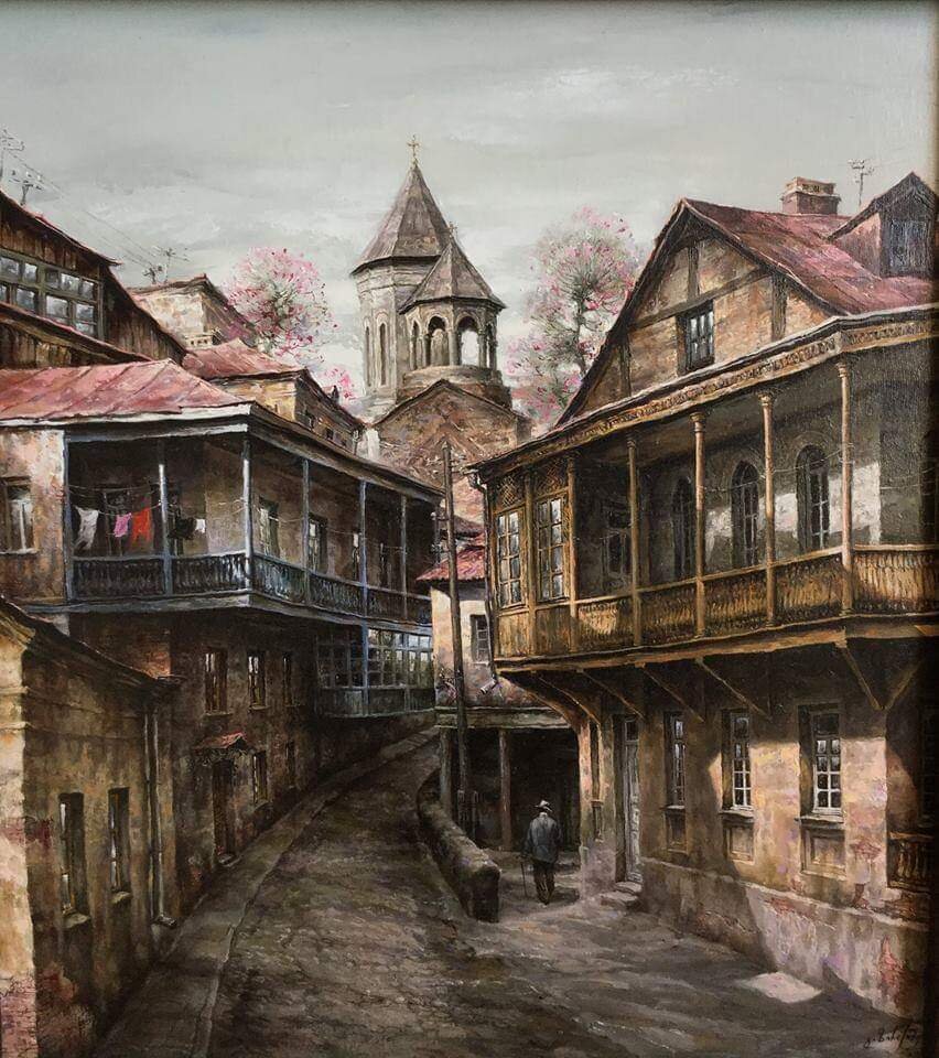 Гоча Зиракишвили. «Весна в Тбилиси». 2015 г.