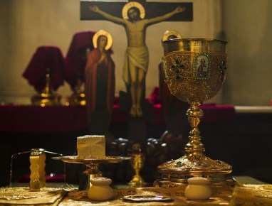 В церкви перед исповедованием