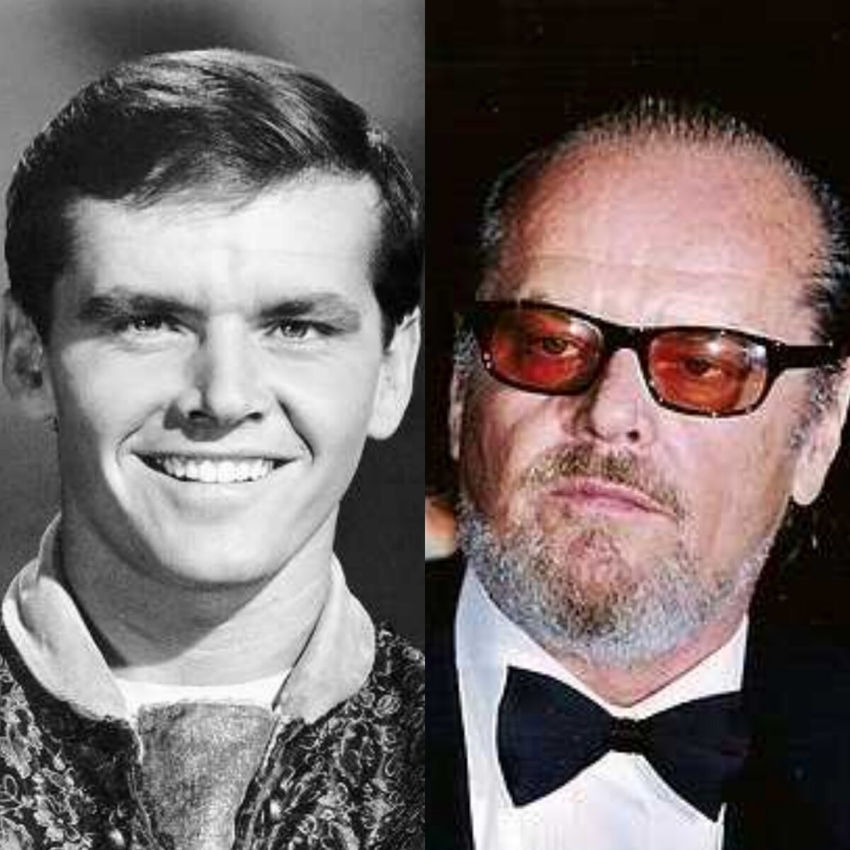 В 20 и спустя 60 лет 