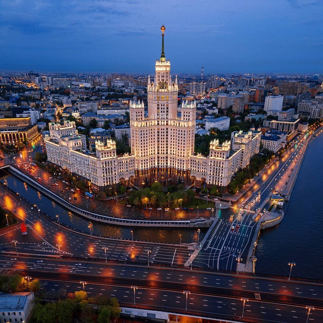 Все сталинские высотки в москве