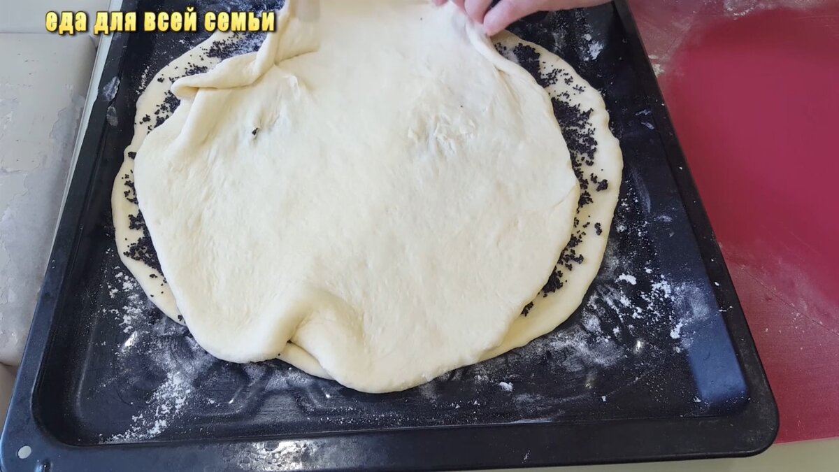 Пирог «Бабушкина салфетка» с маком — рецепт с фото пошагово