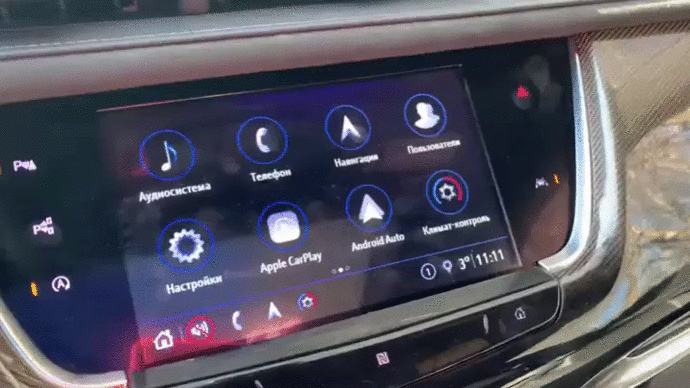 Лиса Рулит. Салон Cadillac XT6