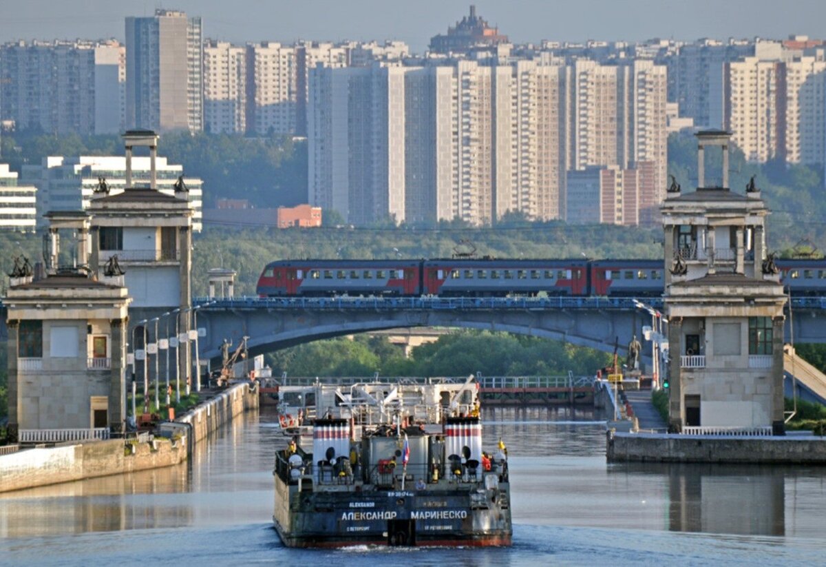 Судоходный шлюз №8 Канала имени Москвы в районе Тушино | Единый институт  пространственного планирования РФ | Дзен