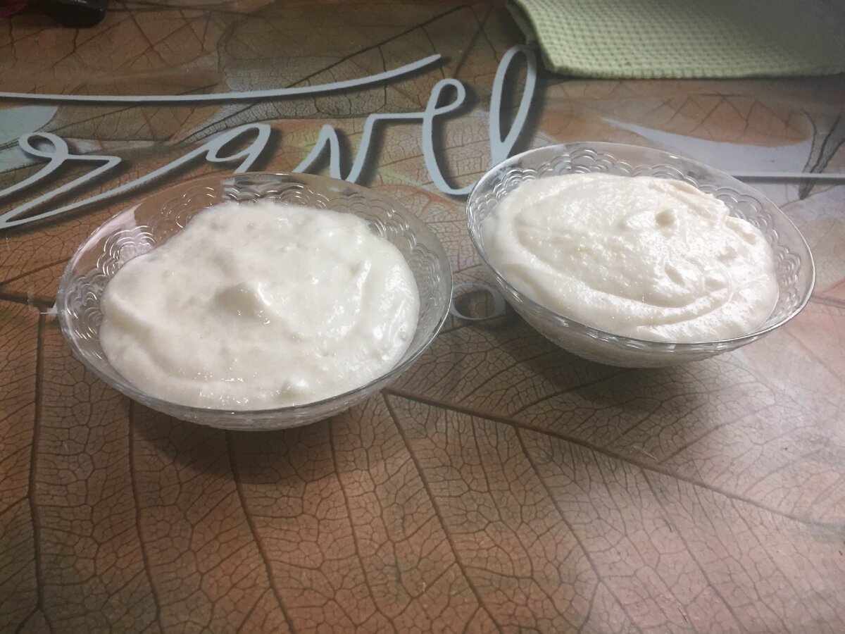 Мусс из манки