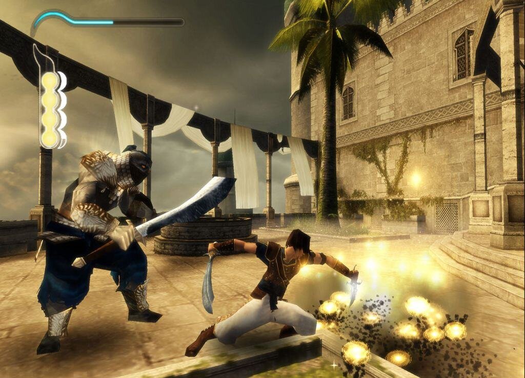 Кадр из игры "Принц Персии. Пески времени".