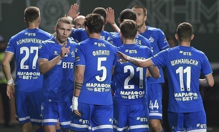 Игроки "Динамо". Источник: https://www.sport-express.ru