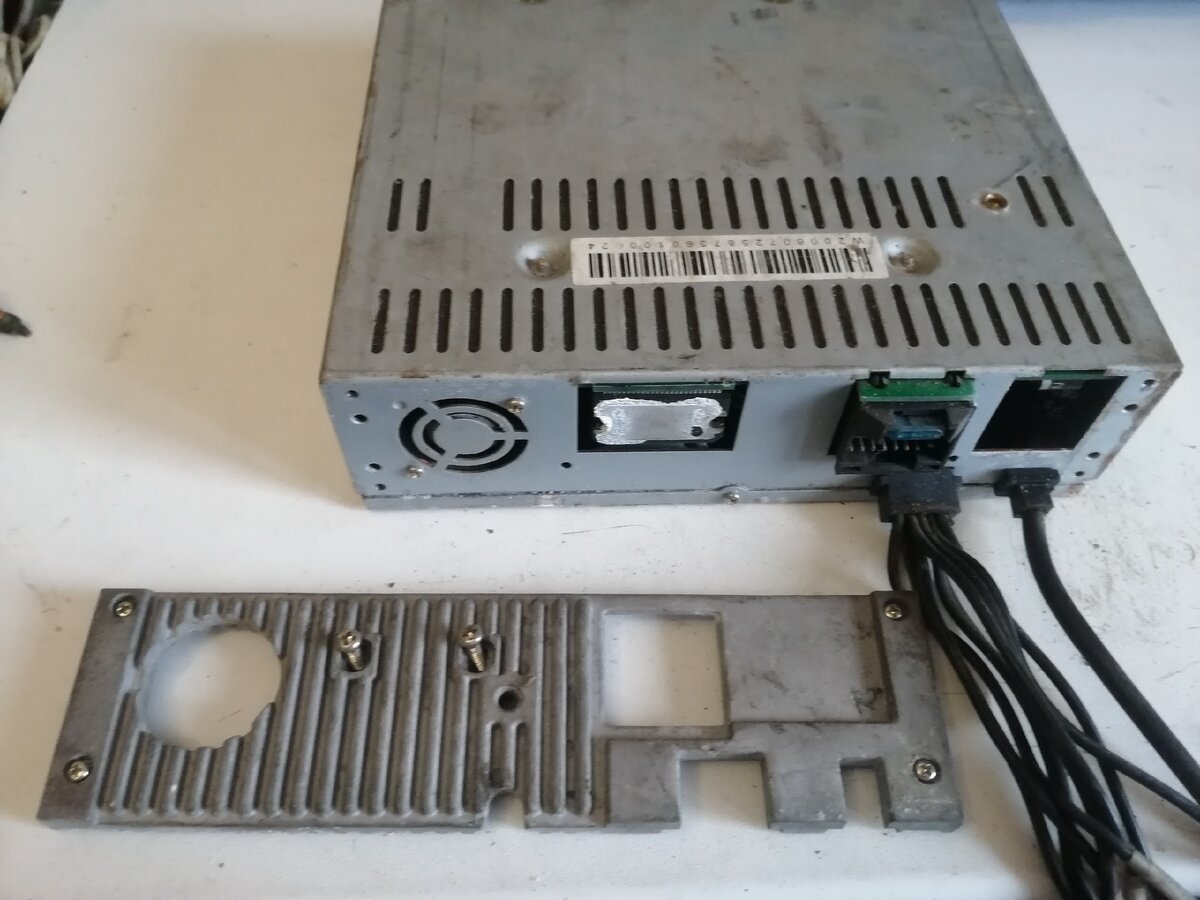 Открутив радиатор