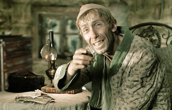 Смердяков ( Валентин Никулин в фильме "Братья Карамазовы", 1968)