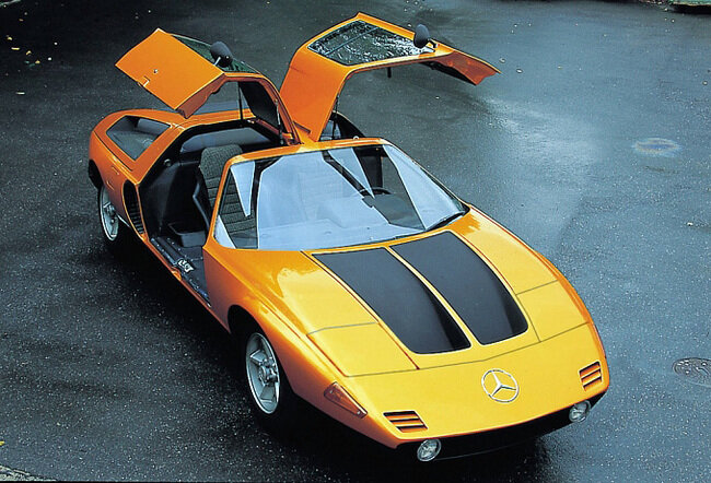 Mercedes-Benz C111 1969 года - Вот что нужно увидеть