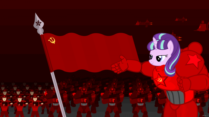 Старлайт Глимер, вот мой новый Вождь революции.