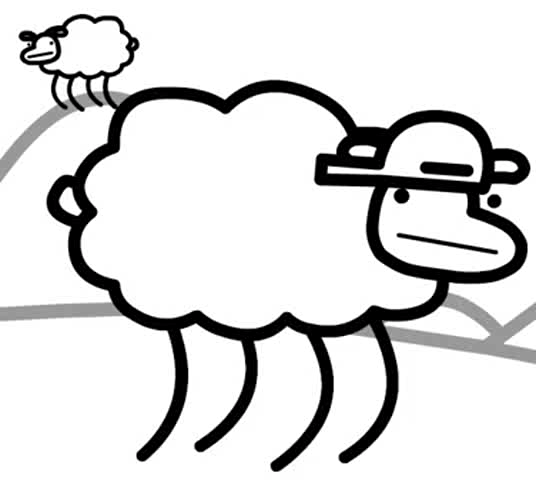 Beep beep im a sheep, i said beep beep im a sheep! 