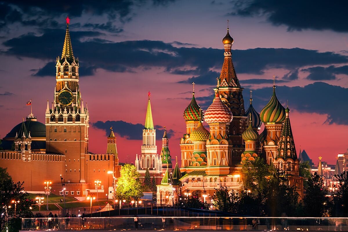 Закатный Кремль