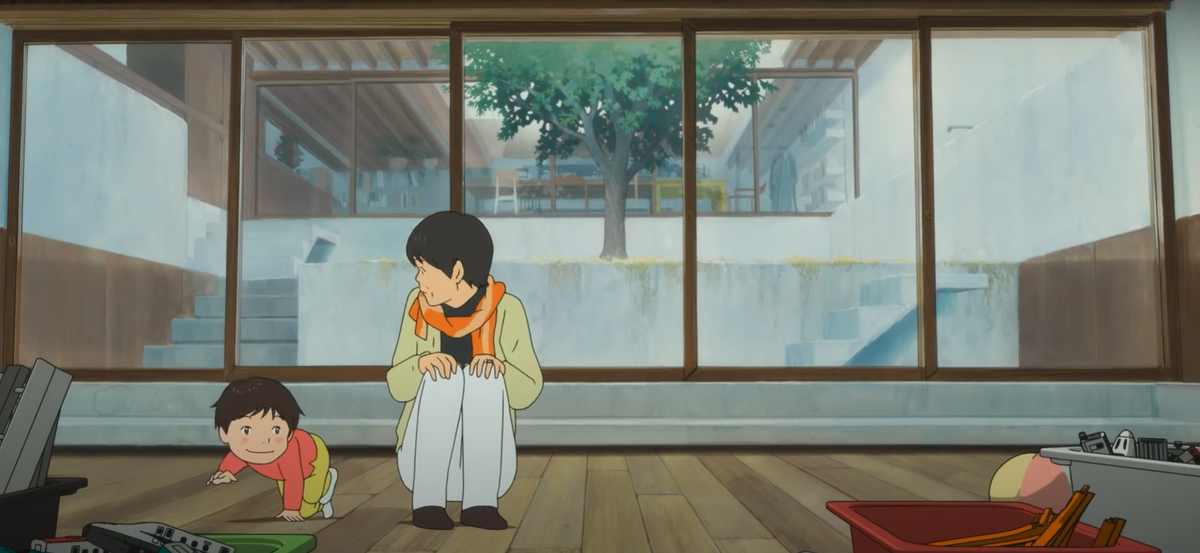 Скриншот из аниме "Мирай из будущего"