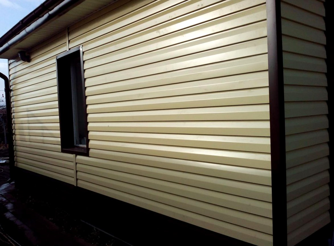 Дом с готовой сайндинговой облицовкой