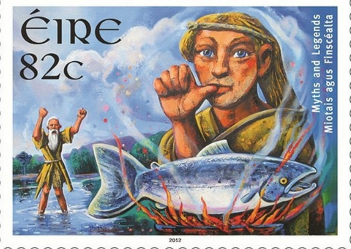 Марка, посвящённая легенда о Финне