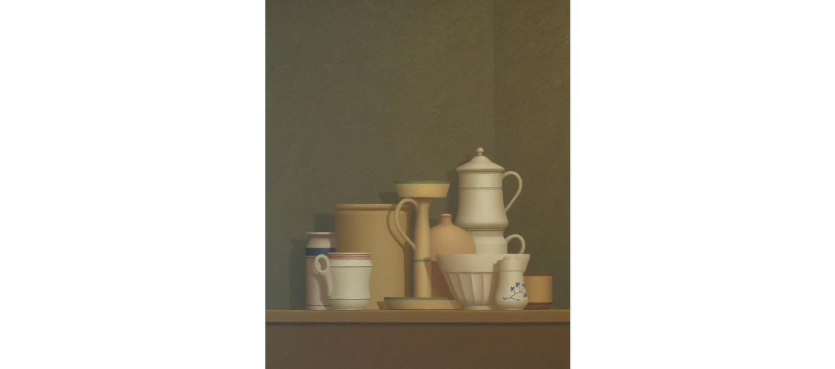 Натюрморт в Трови., 1988. 64.8 × 54 cm. 80 000$