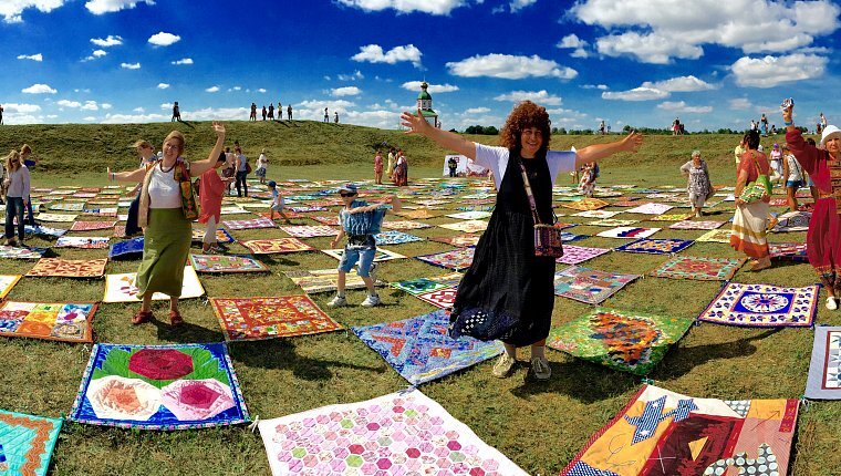 Фестиваль лоскутного шитья "Душа России" г. Суздаль Фото www.vladimirtravel.ru