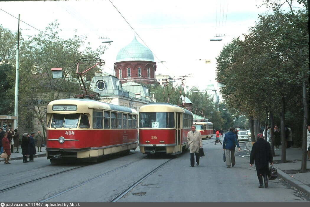 Новокузнецкая улица, 1978 г. Автор: Hans Oerlemans, Rotterdam.