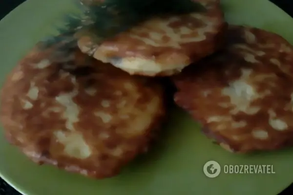 Обжаренные цеппелины