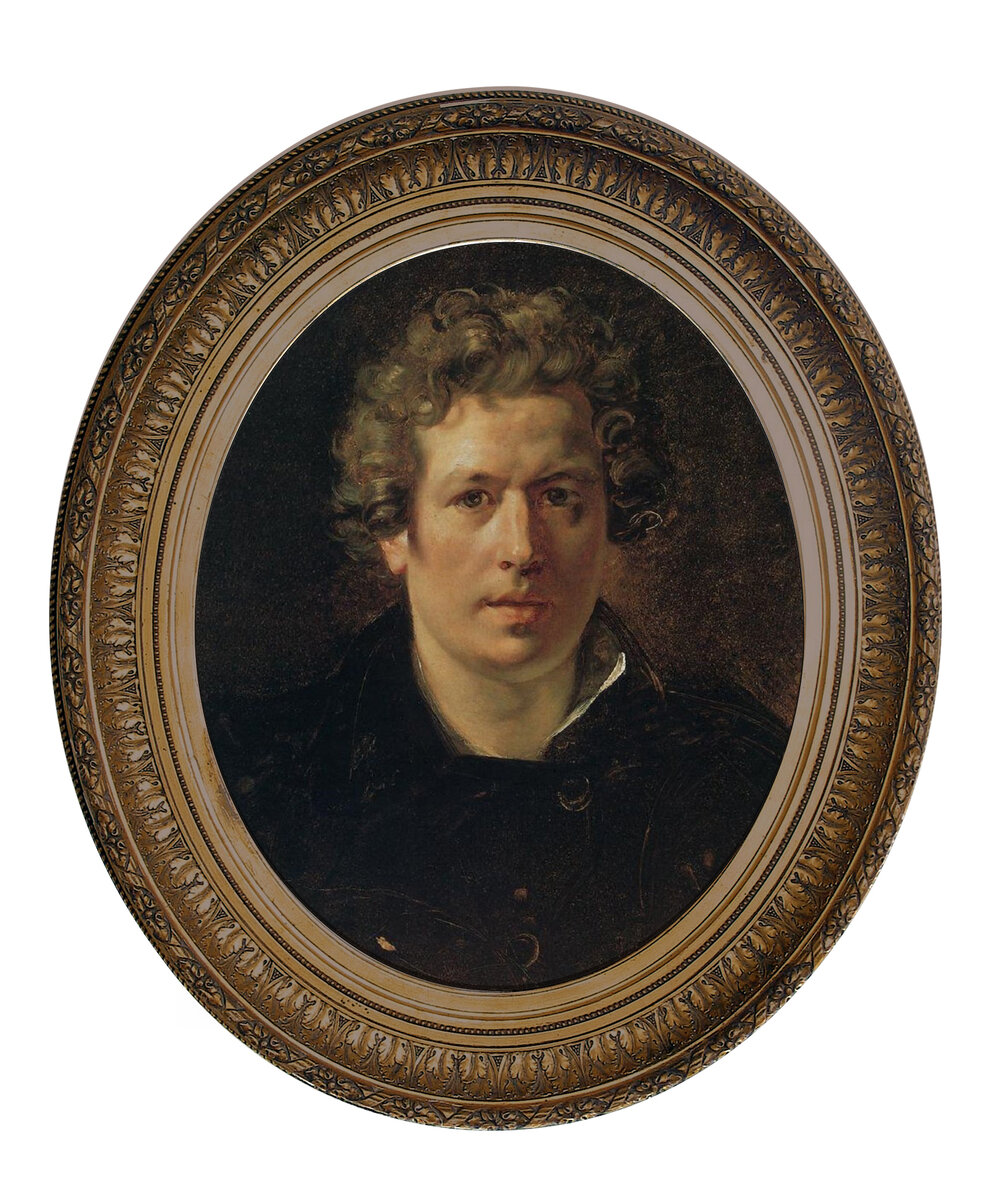 Карл Брюллов автопортрет 1833