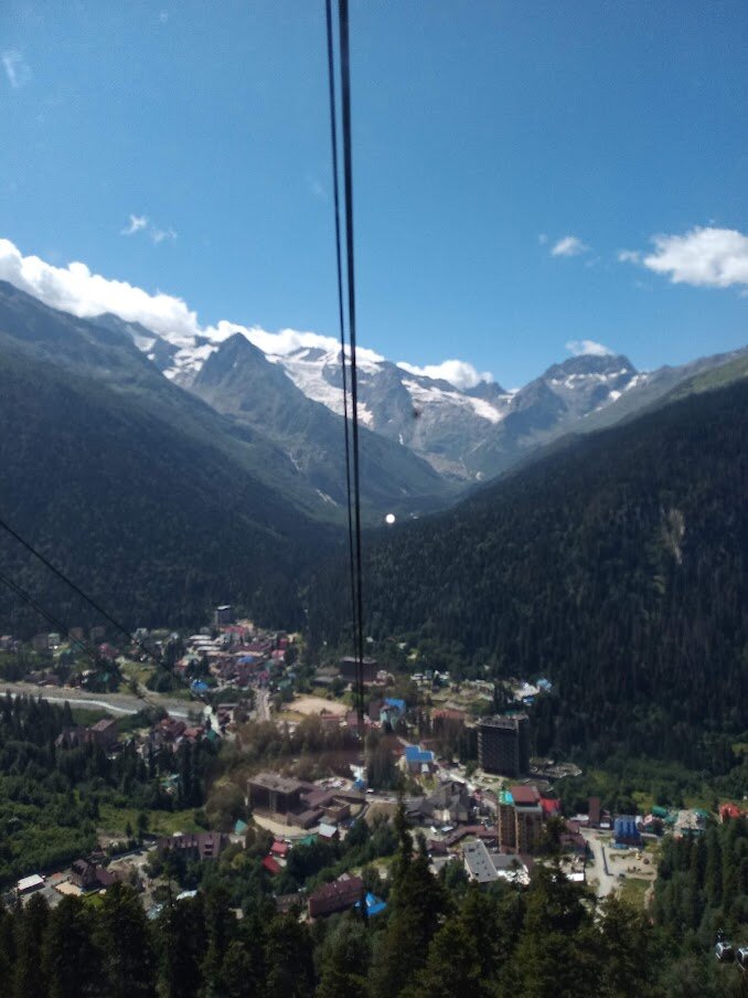 Вот, собственно, и весь Домбай.