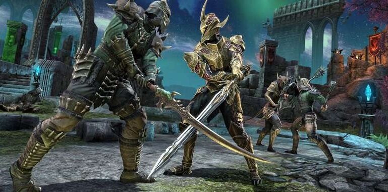 ESO - это ММО в полном смысле слова. Но своими особенностями