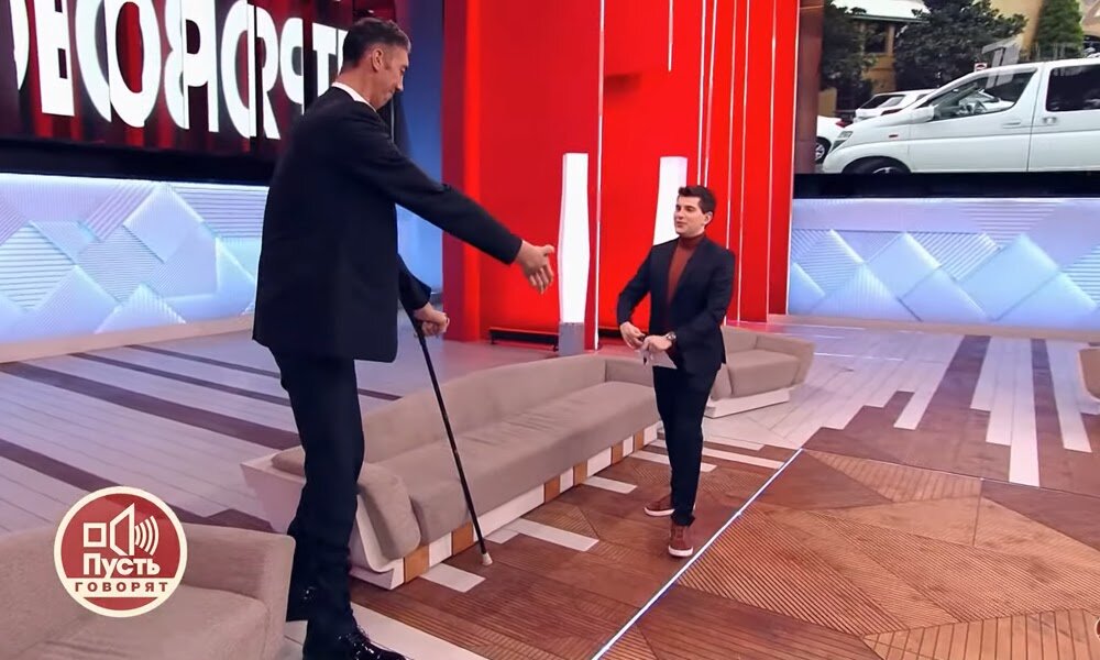 Кадр из передачи «Пусть говорят»