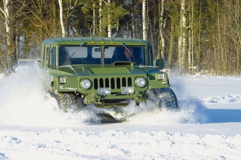 Джип сделанный умельцами из ГАЗ-66