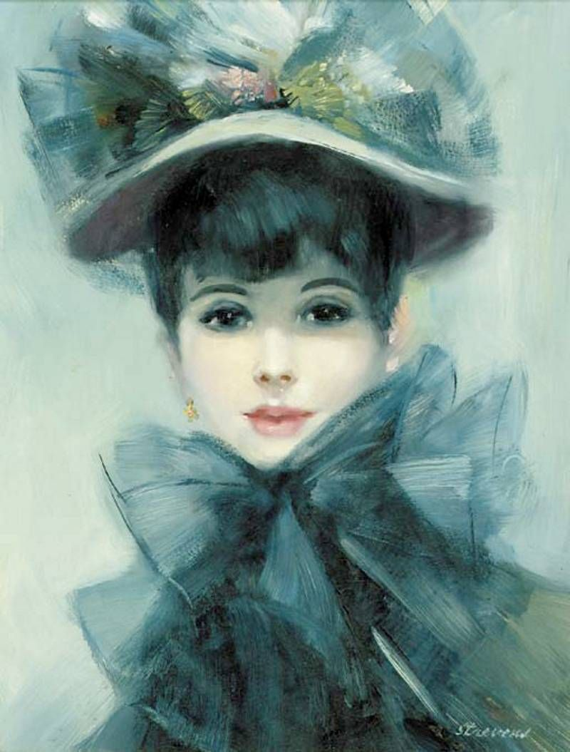 изображений Марии не сохранилось, представлено полотно Фредерика Джона Ллойда Стревенса