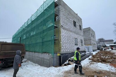    Строительство поликлиники на 350 посещений в Одинцовском округе © Пресс-служба Министерства строительного комплекса Московской области