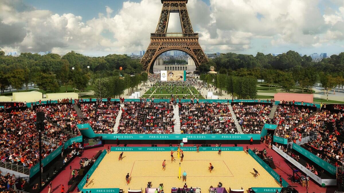    Эйфелева башня в Париже© пресс-служба оргкомитета Олимпийских игр в Париже