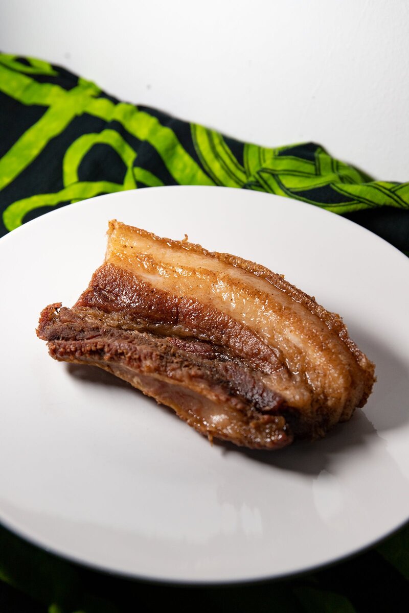 Жареная грудинка