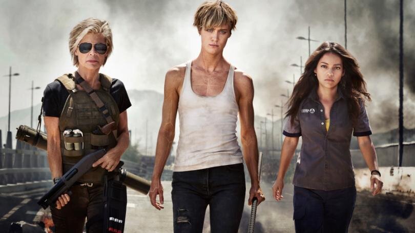 Кадр с фильма «Терминатор 6: Темные Судьбы» 