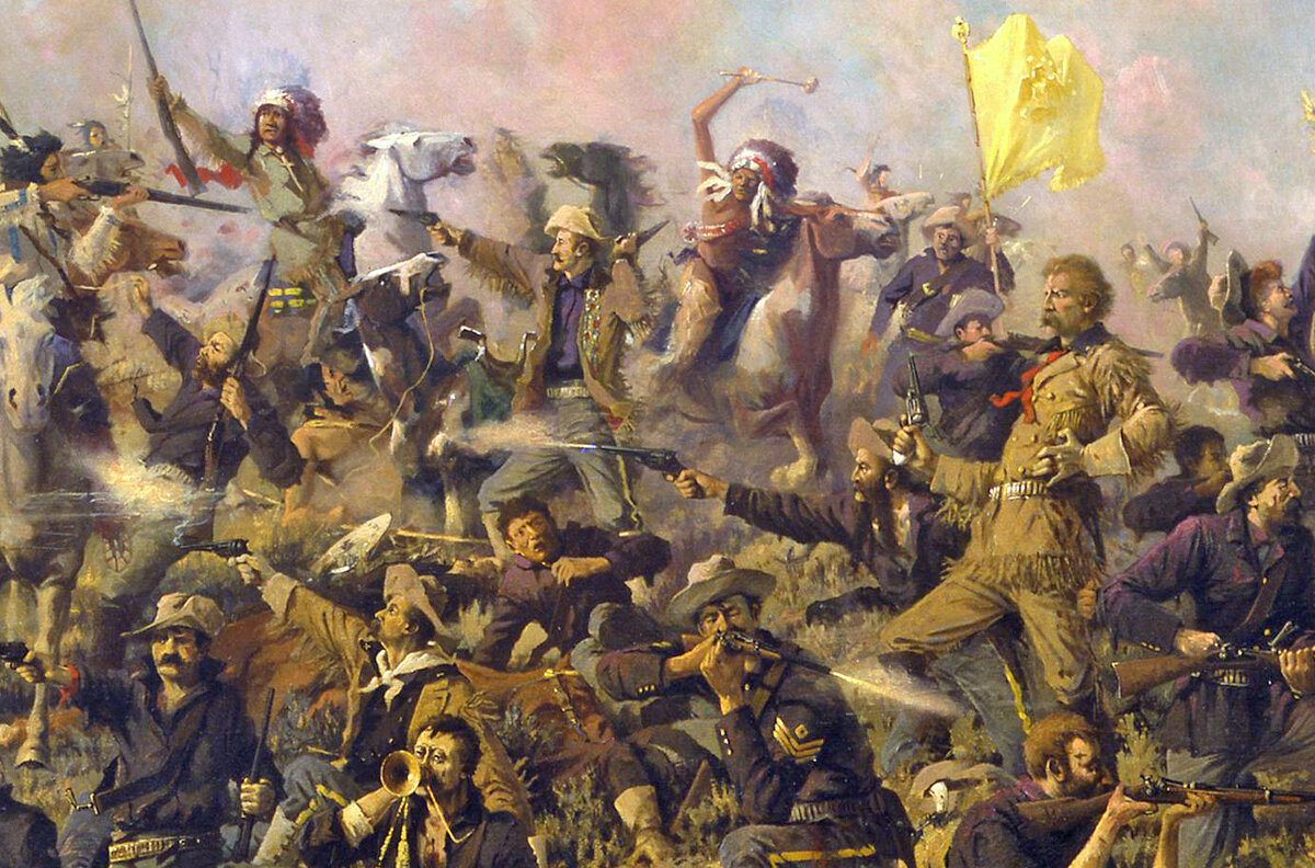 Битва при Литтл-Бигхорн в 1876