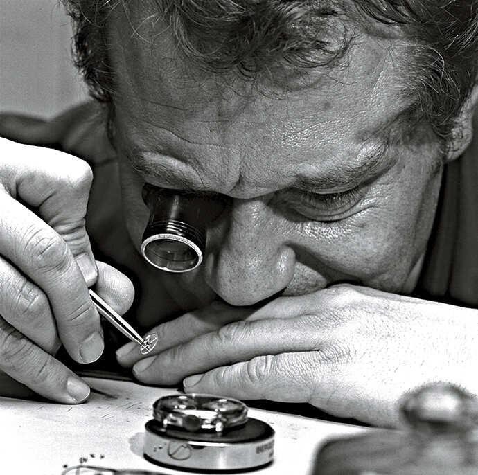 Франсуа-Поль Журн за работой