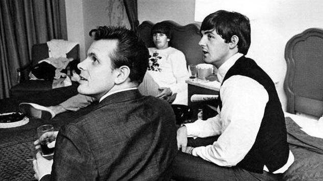 Дел Шеннон, Ринго Старр, Пол Маккартни. Фото из открытых источников Интернета. 