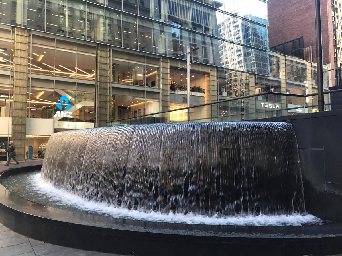 Lloyd Rees fountain