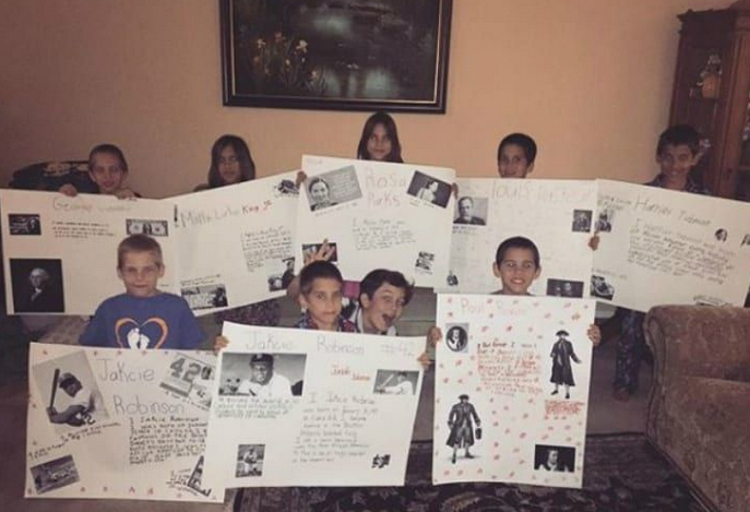 Дети любят выполнять творческие задания. Фото из инстаграм
